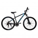 Велосипед Trinx Majestic M136Elite 2019 27.5" 21" Matt-Black-Blue-Grey (M136Elite.21MBBG)