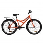 Велосипед Discovery 24" FLINT Vbr рама-14" St 2020 оранжево-бирюзовый с серым (OPS-DIS-24-178)