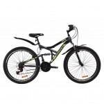 Велосипед Discovery 26" CANYON AM2 Vbr рама-17,5" St 2020 серо-желтый (OPS-DIS-26-230)
