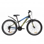 Велосипед Discovery 26" TREK AM Vbr рама-18" St 2020 черно-зеленый с синим (OPS-DIS-26-285)