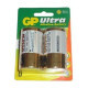 Батарейка Gp D GP Ultra LR20 * 2 (13AU-U2 / 4891199034442)