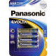 Батарейка Panasonic AAA LR03 Evolta * 4 (LR03EGE/4BP)