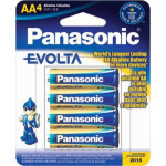Батарейка Panasonic AA LR06 Evolta * 4 (LR6EGE/4BP)