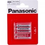 Батарейка Panasonic AAA R03 RED ZINK * 4 (R03REL/4BP) Батарейка Panasonic AAA R03 RED ZINK * 4 (R03REL/4BP)