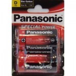 Батарейка Panasonic D R20 RED ZINK * 2 (R20REL/2BPR)