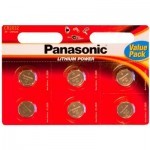 Батарейка Panasonic CR 2032 Lithium * 6 (CR-2032EL/6B) Батарейка Panasonic CR 2032 Lithium * 6 (CR-2032EL/6B)