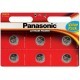 Батарейка Panasonic CR 2016 * 6 LITHIUM (CR-2016EL/6B)