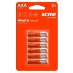 Батарейка ACME AAA Alcaline * 6 (4770070868485)