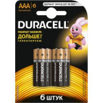 Батарейка Duracell AAA MN2400 LR03 * 6 (5000394107472 / 81483511) Батарейка Duracell AAA MN2400 LR03 * 6 (5000394107472 / 81483511)