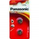 Батарейка Panasonic LR44 * 2 Alkaline (LR-44EL/2B)