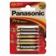 Батарейка PANASONIC AA PRO POWER * 4 (LR6XEG/4BP)