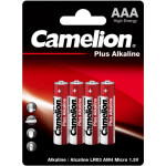 Батарейка Camelion AAA LR03 Plus Alkaline * 4 (LR03-BP4) Батарейка Camelion AAA LR03 Plus Alkaline * 4 (LR03-BP4)