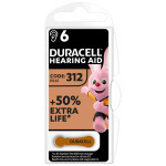 Батарейка Duracell PR41 / 312 * 6 (5007516/5011449) Батарейка Duracell PR41 / 312 * 6 (5007516/5011449)
