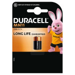 Батарейка MN11 6V спеціальна лужна, A11 / 11A, 1 шт. в упаковці Duracell (5007387) Батарейка MN11 6V спеціальна лужна, A11 / 11A, 1 шт. в упаковці Duracell (5007387)