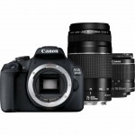 Цифровий фотоапарат Canon EOS 2000D 18-55 + 75-300 kit (2728C021AA) Цифровий фотоапарат Canon EOS 2000D 18-55 + 75-300 kit (2728C021AA)