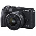 Цифровий фотоапарат Canon EOS M6 Mark II + 15-45 IS STM + EVF Kit Black (3611C053) Цифровий фотоапарат Canon EOS M6 Mark II + 15-45 IS STM + EVF Kit Black (3611C053)