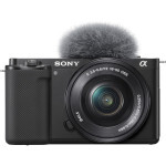 Цифровой фотоаппарат Sony Alpha ZV-E10 kit 16-50mm Black (ZVE10LB.CEC) Цифровой фотоаппарат Sony Alpha ZV-E10 kit 16-50mm Black (ZVE10LB.CEC)