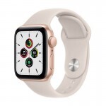 Смарт-часы Apple Watch SE GPS 44mm Gold Aluminium Case with Starlight Sport Band (MKQ53)