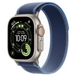 Смарт-часы Apple Watch Ultra 3 49mm (GPS + Cellular) Natural Titanium Case with Blue/Bright Blue Trail Loop Band M/L (MEWU4)