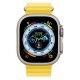 Смарт-часы Apple Watch Ultra 49mm (GPS + Cellular) Titanium Case with Yellow Ocean Band (MNHG3)